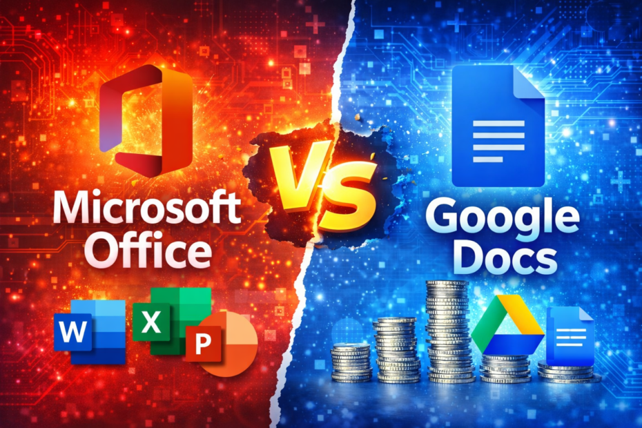 Microsoft Office vs Google Docs